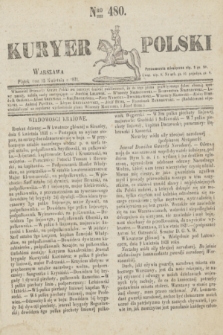 Kuryer Polski. 1831, Nro 480 (15 kwietnia)