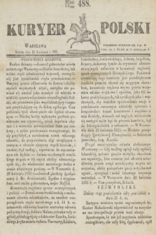 Kuryer Polski. 1831, Nro 488 (23 kwietnia)