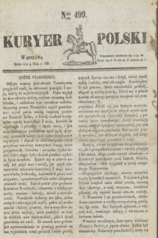 Kuryer Polski. 1831, Nro 499 (4 maja)