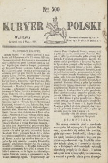 Kuryer Polski. 1831, Nro 500 (5 maja)