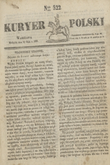 Kuryer Polski. 1831, Nro 522 (29 maja)