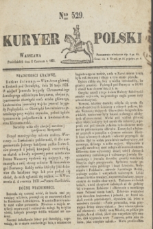 Kuryer Polski. 1831, Nro 529 (6 czerwca)