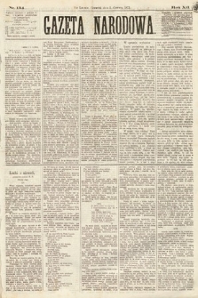 Gazeta Narodowa. 1873, nr 134