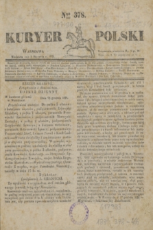 Kuryer Polski. 1831, Nro 378 (2 stycznia)