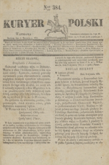 Kuryer Polski. 1831, Nro 384 (8 stycznia)