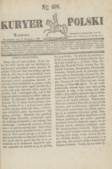 Kuryer Polski. 1831, Nro 408 (31 stycznia)