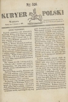 Kuryer Polski. 1831, Nro 526 (3 czerwca)