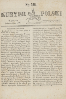Kuryer Polski. 1831, Nro 558 (6 lipca)