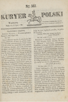 Kuryer Polski. 1831, Nro 567 (15 lipca)