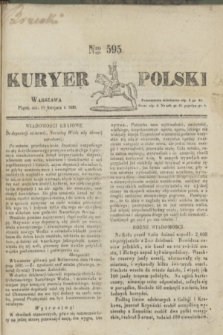 Kuryer Polski. 1831, Nro 595 (12 sierpnia)