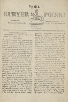 Kuryer Polski. 1831, Nro 614 (2 września)