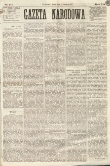 Gazeta Narodowa. 1873, nr 141