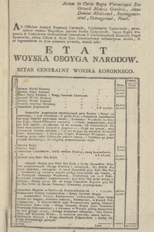 Etat Woyska Oboyga Narodow