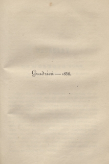 Czas Dodatek Miesięczny. R.1, T.4, [z. 12] (grudzień 1856)