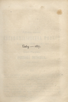 Czas Dodatek Miesięczny. R.2, T.5, [z. 14] (luty 1857)