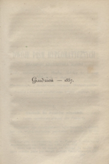 Czas Dodatek Miesięczny. R.2, T.8, [z. 24] (grudzień 1857)
