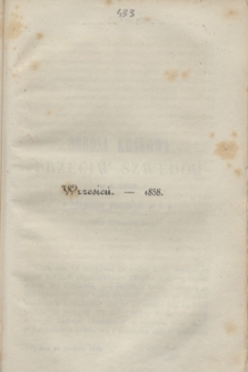 Czas Dodatek Miesięczny. R.3, T.11, [z. 33] (wrzesień 1858)