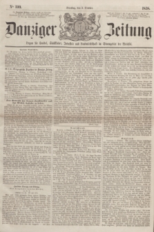 Danziger Zeitung : Organ für Handel, Schiffahrt, Industrie und Landwirtschaft im Stromgebiet der Weichsel. 1858, No. 109 (5 October)