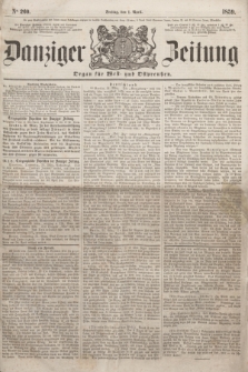 Danziger Zeitung : Organ für West- und Ostpreußen. 1859, No. 260 (1 April)