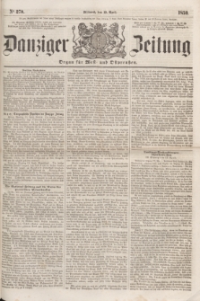 Danziger Zeitung : Organ für West- und Ostpreußen. 1859, No. 270 (13 April)