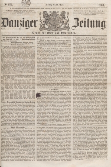 Danziger Zeitung : Organ für West- und Ostpreußen. 1859, No. 279 (26 April)