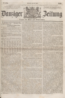 Danziger Zeitung : Organ für West- und Ostpreußen. 1859, No. 280 (27 April)