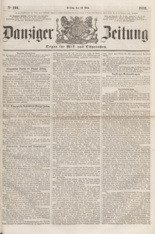 Danziger Zeitung : Organ für West- und Ostpreußen. 1859, No. 294 (13 Mai)