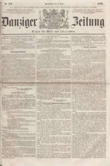 Danziger Zeitung : Organ für West- und Ostpreußen. 1859, No. 311 (4 Juni)