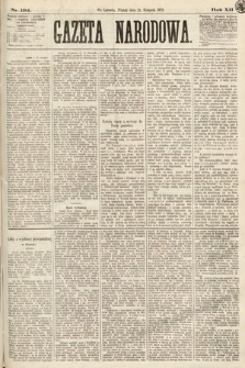 Gazeta Narodowa. 1873, nr 194