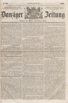 Danziger Zeitung : Organ für West- und Ostpreußen. 1859, No. 326 (23 Juni) + dod.