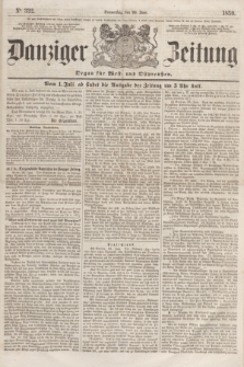 Danziger Zeitung : Organ für West- und Ostpreußen. 1859, No. 332 (30 Juni)
