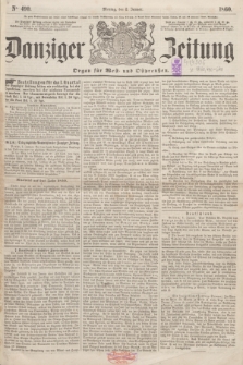 Danziger Zeitung : Organ für West- und Ostpreußen. 1860, No. 490 (2 Januar)