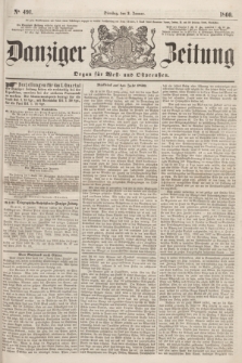 Danziger Zeitung : Organ für West- und Ostpreußen. 1860, No. 491 (3 Januar)