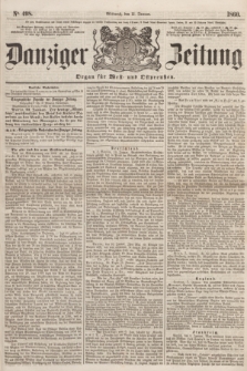 Danziger Zeitung : Organ für West- und Ostpreußen. 1860, No. 498 (11 Januar)