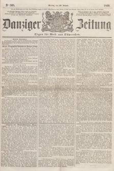 Danziger Zeitung : Organ für West- und Ostpreußen. 1860, No. 508 (23 Januar)