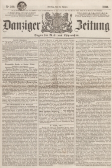 Danziger Zeitung : Organ für West- und Ostpreußen. 1860, No. 509 (24 Januar)