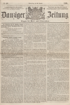 Danziger Zeitung : Organ für West- und Ostpreußen. 1860, No. 511 (26 Januar)