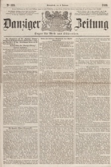 Danziger Zeitung : Organ für West- und Ostpreußen. 1860, No. 519 (4 Februar) + dod.