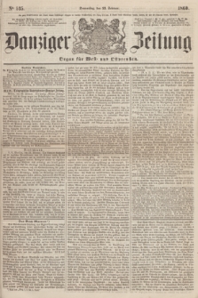 Danziger Zeitung : Organ für West- und Ostpreußen. 1860, No. 535 (23 Februar)