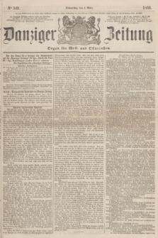 Danziger Zeitung : Organ für West- und Ostpreußen. 1860, No. 541 (1 März)