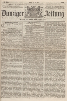 Danziger Zeitung : Organ für West- und Ostpreußen. 1860, No. 588 (27 April)