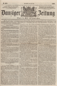 Danziger Zeitung : Organ für West- und Ostpreußen. 1860, No. 634 (23 Juni) + dod.