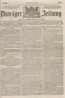 Danziger Zeitung : Organ für West- und Ostpreußen. 1860, No. 638 (28 Juni)