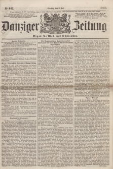 Danziger Zeitung : Organ für West- und Ostpreußen. 1860, No. 642 (3 Juli)