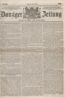 Danziger Zeitung : Organ für West- und Ostpreußen. 1860, No. 643 (4 Juli)