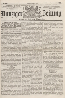 Danziger Zeitung : Organ für West- und Ostpreußen. 1860, No. 662 (26 Juli)