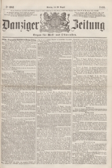 Danziger Zeitung : Organ für West- und Ostpreußen. 1860, No. 683 (20 August)