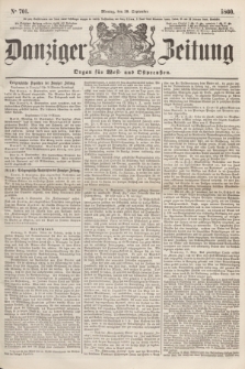 Danziger Zeitung : Organ für West- und Ostpreußen. 1860, No. 701 (10 September)