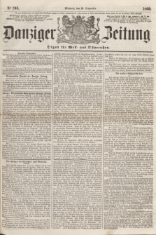 Danziger Zeitung : Organ für West- und Ostpreußen. 1860, No. 703 (12 September)