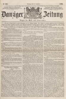 Danziger Zeitung : Organ für West- und Ostpreußen. 1860, No. 708 (18 September)